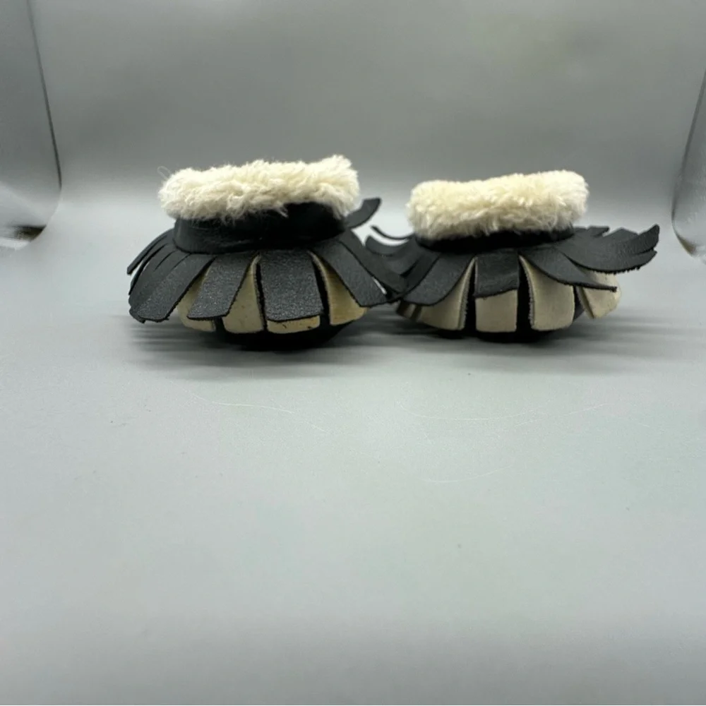 Monkey Feet Toddler Sherpa Moccasins, shoes, Slippers